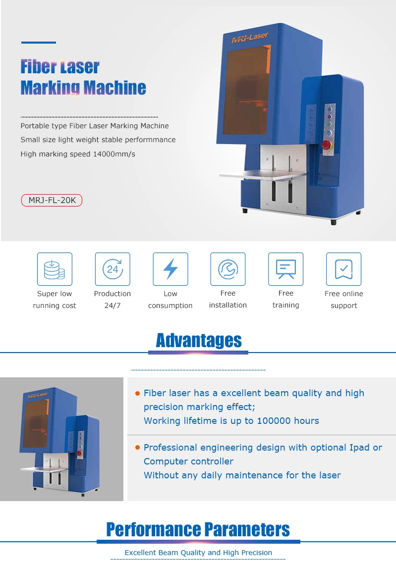 Mesin laser engraving MRJ-laser untuk logam
