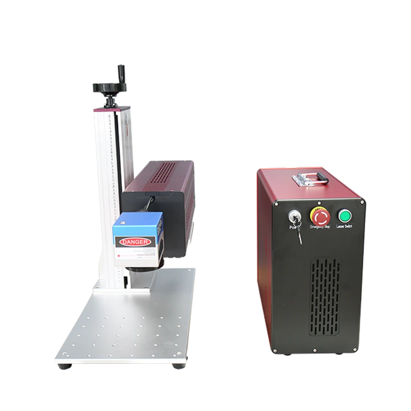 Bench Top CO2 Laser Marking Machine For Plastic, Leather, Clothes, Wood Marking