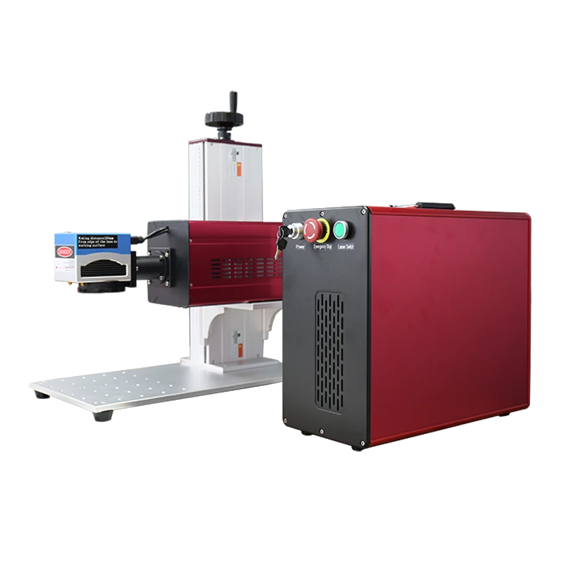 Bench Top CO2 Laser Marking Machine For Plastic, Leather, Clothes, Wood Marking