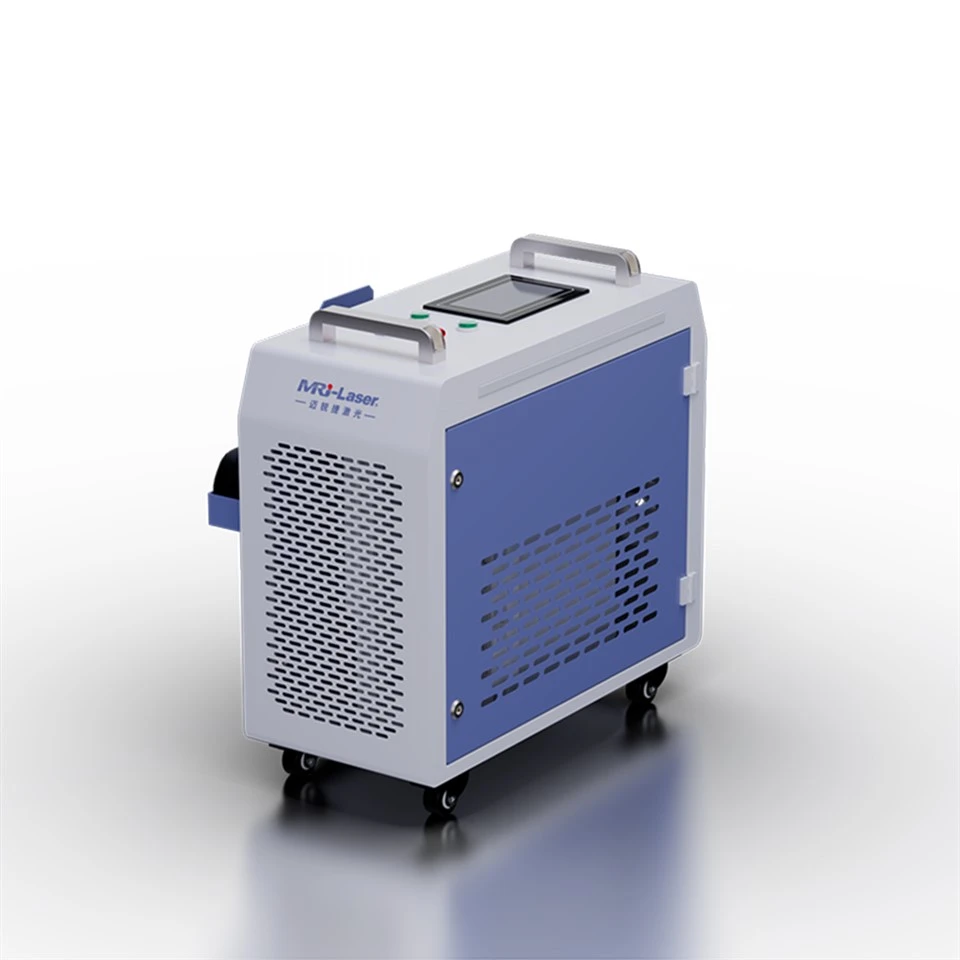 Pembersihan laser ketepatan industri 500 watt mesin pembersih laser untuk besi, tembaga, aluminium, keluli tahan karat