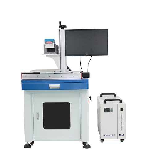 Leaves Engraving 355 nm Cold Light Source UV Laser Marking Machine For Precision Marking