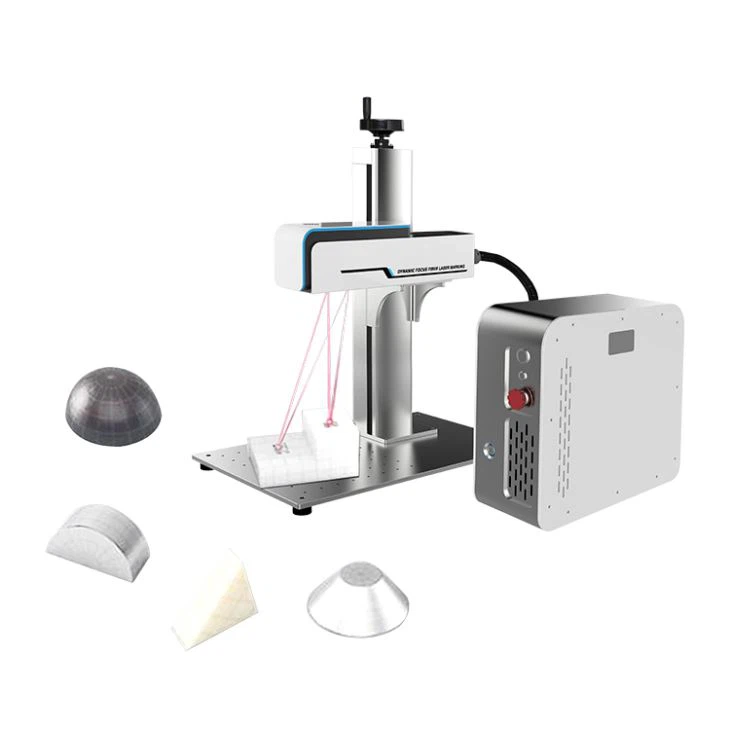 MRJ-FL-3D 30w 3D Mini Portable Fiber Laser Marking Machine For Jewelry